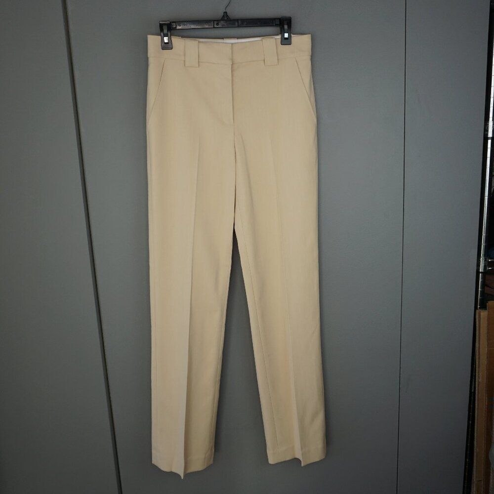 A.L.C. Women's Pants Kennedy Flat Front Trousers in Sheer Bliss Tan size 2 $495 - Picture 3 of 16